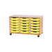 Mobile Triple Tray Storage Unit 18 Trays  hi\-res