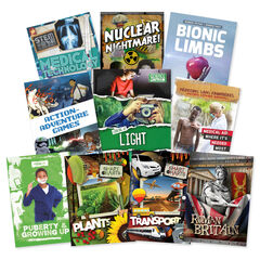 Burgundy Non-Fiction Book Bands Level 15 10pk  hi-res