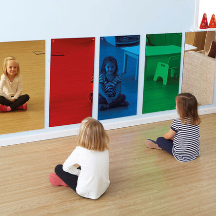 TTS Rainbow Wall Mirrors Gold  hi\-res