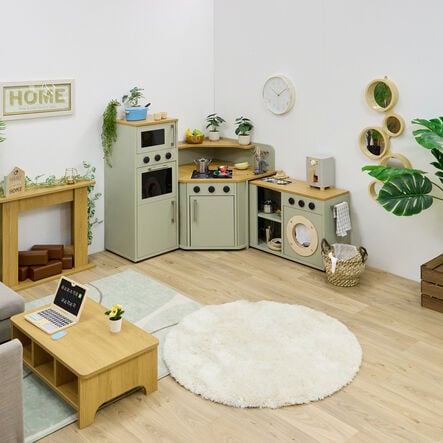 Modern Living Corner Packaway Kitchen Sage  hi\-res