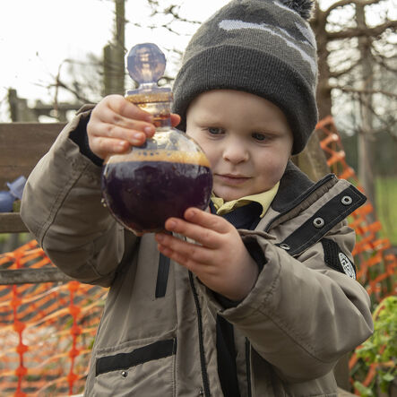 TTS Plastic Messy Play Potion Bottles Clear 3pk Clear TTS Plastic Messy Play Potion Bottles Clear 3pk Clear hi\-res