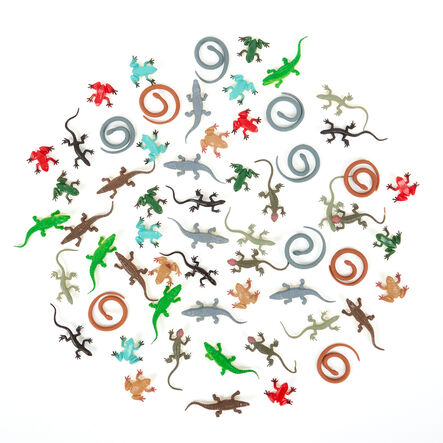 Small World Plastic Reptiles 60pk  hi\-res