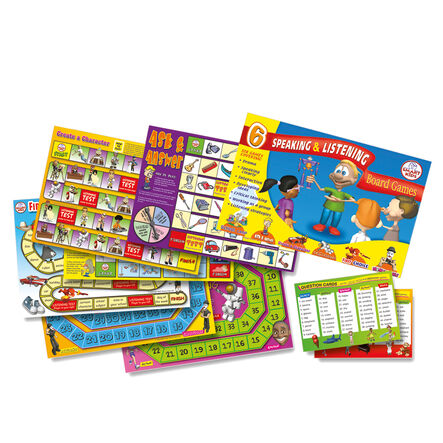 Smart Kids 6 Speaking and Listening Board Games  hi\-res
