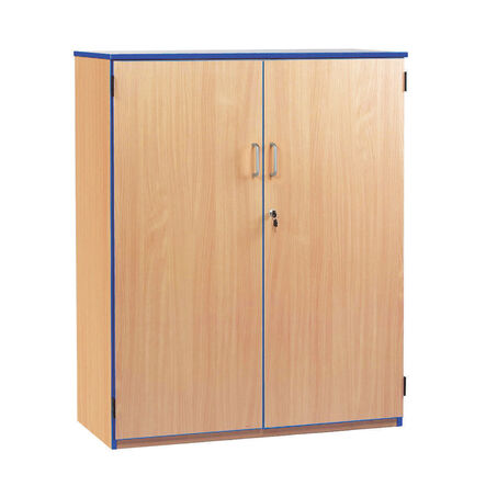 Coloured Edge Lockable Cupboard  hi\-res
