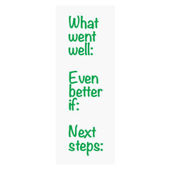 What Went Well Stamper  What Went Well Stamper  hi-res