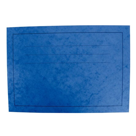A4 Classic Exercise Book Landscape Plain 24pg 50pk Blue Blue hi\-res