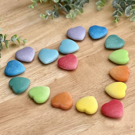 Yellow Door Kindness Heart Stones 16pk  hi\-res