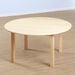 Solid Beech Circular Table \x26 Chairs Set  hi\-res