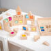 Wooden Building Blocks and Acrylic Gems in Tray  hi\-res