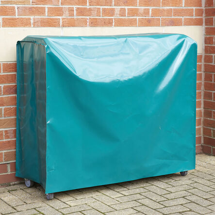 Metal Tilted Tray Trolley with Trays Cover  hi\-res