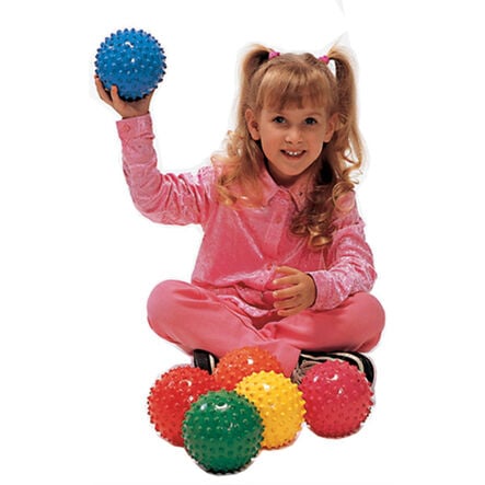 Tactile Knobbly Easy Grip Balls 6pk  hi\-res