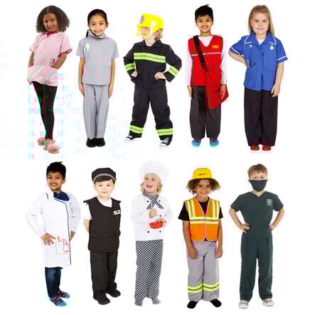 Community Jobs Role Play Costumes 3\-5yrs 10pk  hi\-res