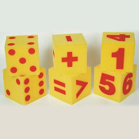 Giant Soft Foam Dice Set 6pcs  hi\-res