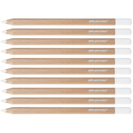 edugreen ECO Triangular Colouring Pencils 10pk  hi\-res