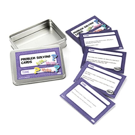 TTS Time Problem Solving Cards 100pcs  hi\-res