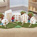 TTS Tiny Town Wooden Houses 5pcs  hi\-res