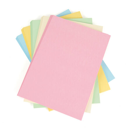 Pastel Card Assorted Colours 200pk  hi\-res