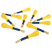 Jumbo Non\-Roll Easy Grip Children\'s Paint Brushes 10pk  hi\-res