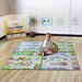 Small World Road Map Carpets 4pk  hi\-res