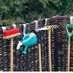 Outdoor Metal Hanging Hooks 6pk  hi-res