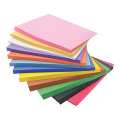 Pacon Bumper Block of Construction Paper Assorted A4+ 648pk  hi-res