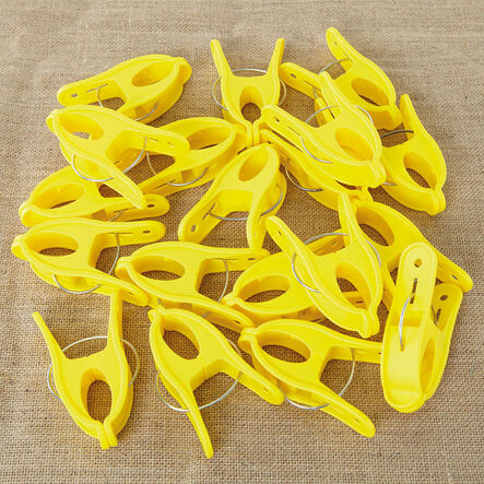 Giant Den Making Pegs Yellow 20pk Yellow hi\-res