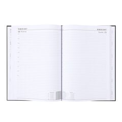 Academic Year Diary A4 Day To A Page Black 2026/27  hi-res