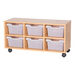Cubby Tray Storage: 2 Tier with 6 Trays  hi\-res