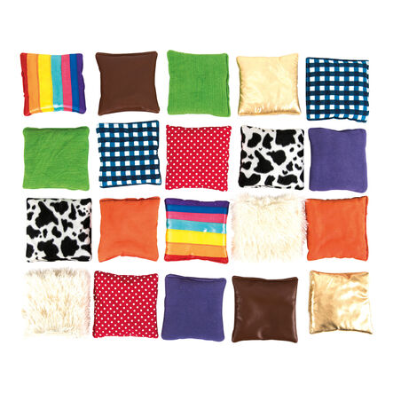 TTS Find the Match Fabric Sensory Beanbags 20pk  hi\-res