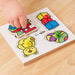 Wooden Large Peg Toddler Puzzle Boards Set 8pk  hi\-res