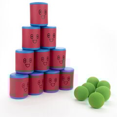 Knock Down Foam Tins and Balls  Knock Down Foam Tins and Balls  hi-res