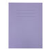 9\'\' x 7\'\' Choice Ex. Book 8mm Rule W\/Margin 80pg Purple 25pk Purple hi\-res