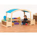 Low Den Cave Set Blue Roof with Baskets  hi\-res