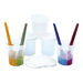 Divided Paint And Water Pots 5pk  hi\-res