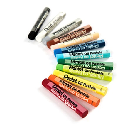 Pentel Art Oil Pastels Assorted  hi\-res