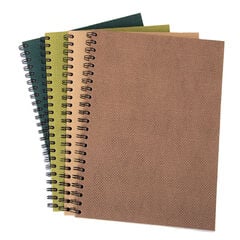 Pisces Jute Spiral Sketchbks A4 140gsm 12pk  Pisces Jute Spiral Sketchbks A4 140gsm 12pk  hi-res