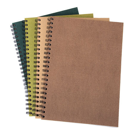 Pisces Jute Spiral Sketchbks A4 140gsm 12pk  hi\-res