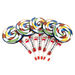 Hand Drums and Beaters Candy Design 5pk Diameter 15cm  hi\-res