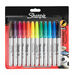 Sharpie Permanent Marker Pens 12pk Multicoloured Multicoloured hi\-res