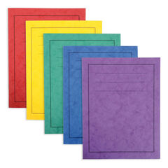 A4 Exercise Book 8mm Ruled Margin 96pg 50pk  hi-res