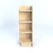 Left Hand Library End Bookcase In Maple  hi\-res