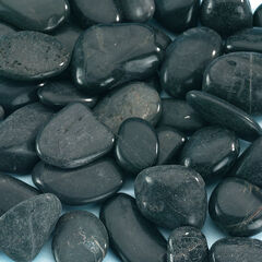 Moonstone Black Pebbles 1kg  Moonstone Black Pebbles 1kg  hi-res