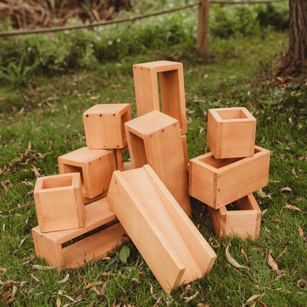 Outdoor Hollow Building Blocks 24pk  hi\-res