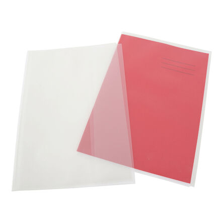 A4+ Polypropylene Register\/Exercise Book Cover 50pk  hi\-res