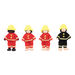 Firefighters Figures 4pk  hi\-res