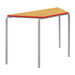 Crush Bent PU Edge Trapezoid Table  hi\-res
