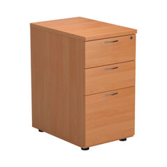 High 3 Drawer Wooden Desk Pedestals  High 3 Drawer Wooden Desk Pedestals  hi-res
