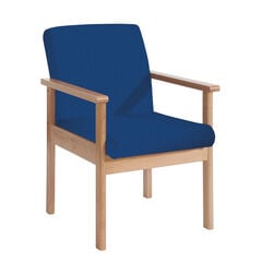Meavy Reception Seating Blue Without Arms  Meavy Reception Seating Blue Without Arms  hi-res
