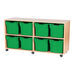 Mobile Quad Tray Storage Unit 8 Jumbo  hi\-res
