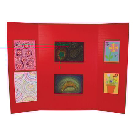 Presentation Boards Assorted Colours 4pk  hi\-res